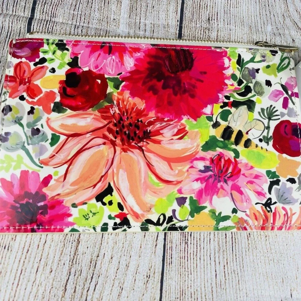 Kate Spade Pencil Pouch- Dahlia